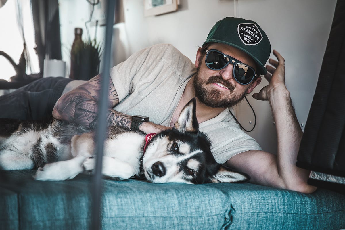 sprinter van dog