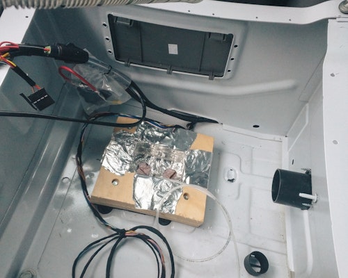 'Espar sprinter van espar