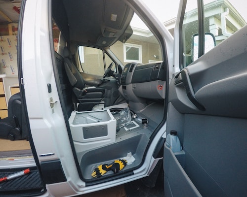 'Espar sprinter van espar