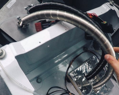 Espar Heater Install sprinter van espar