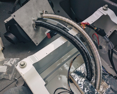 'Espar sprinter van espar heater