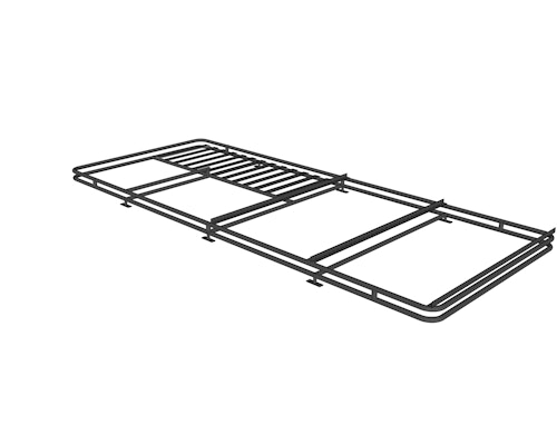 'Ladder sprinter van rack