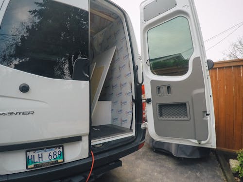 sprinter van door panel