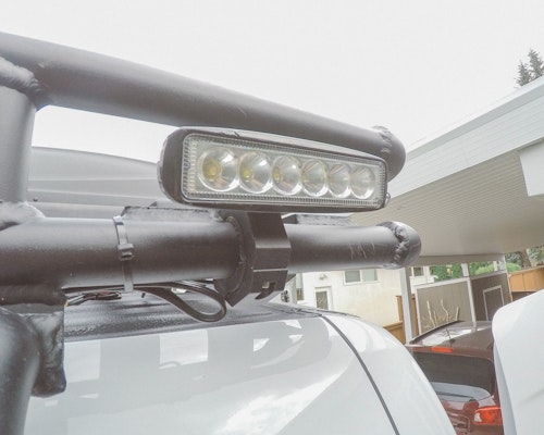 'Exterior sprinter van lighting