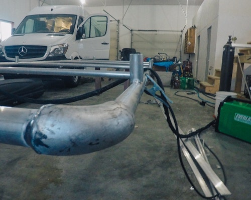 'Rack sprinter van rack