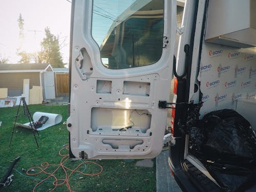 sprinter van spare tire