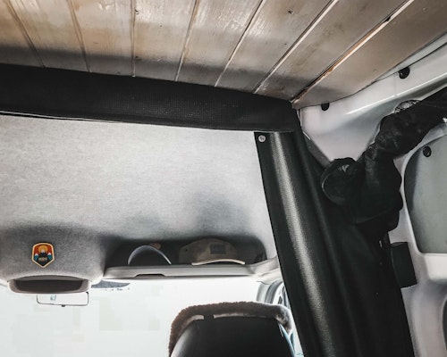 'Van sprinter van window covers