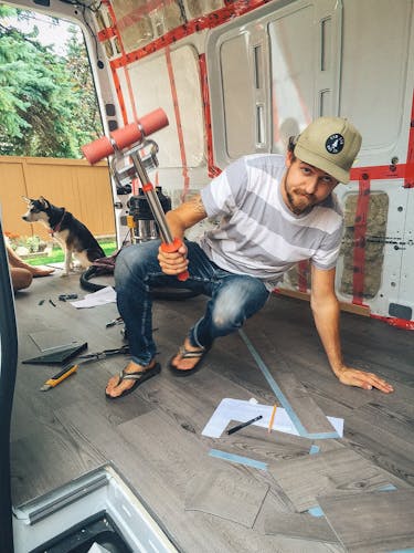 sprinter van flooring