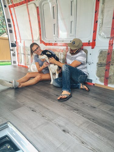 sprinter van flooring