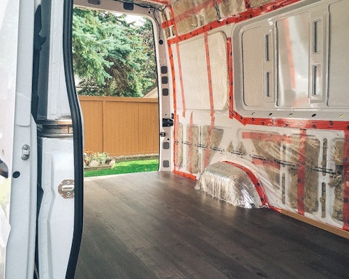 sprinter van flooring