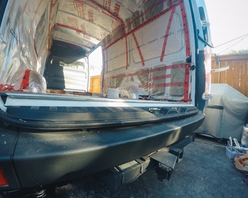 'Flooring sprinter van flooring