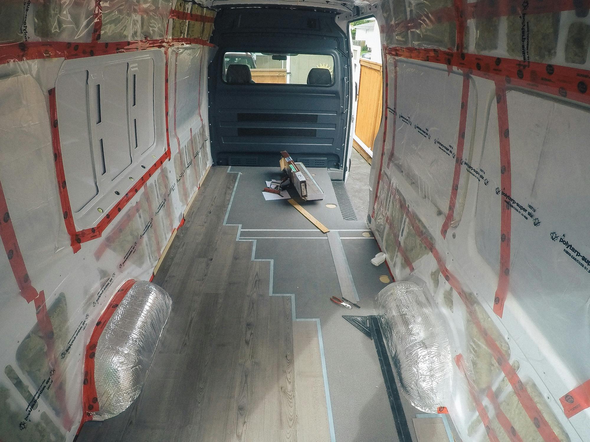 Van Build: Step-By-Step Guide to Installing Sprinter Van Flooring - The