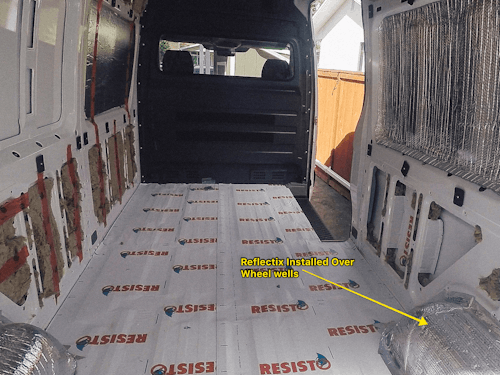 sprinter van floor