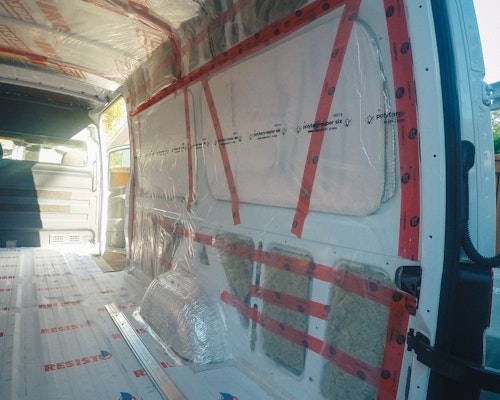 'Waterproof' sprinter van flooring