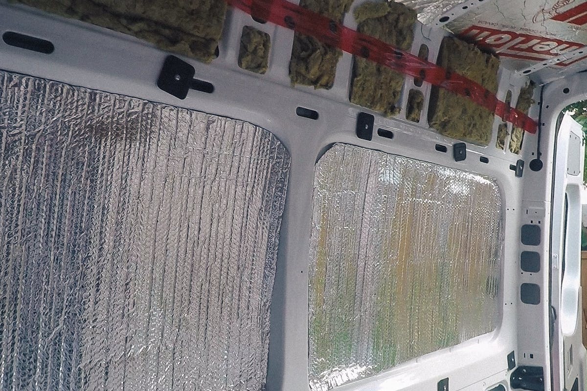 Reflectix Insulation sprinter van insulation