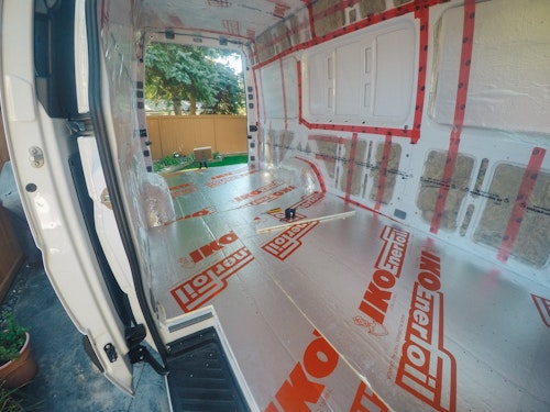 sprinter van insulation