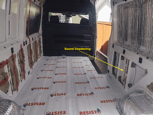 sprinter van insulation