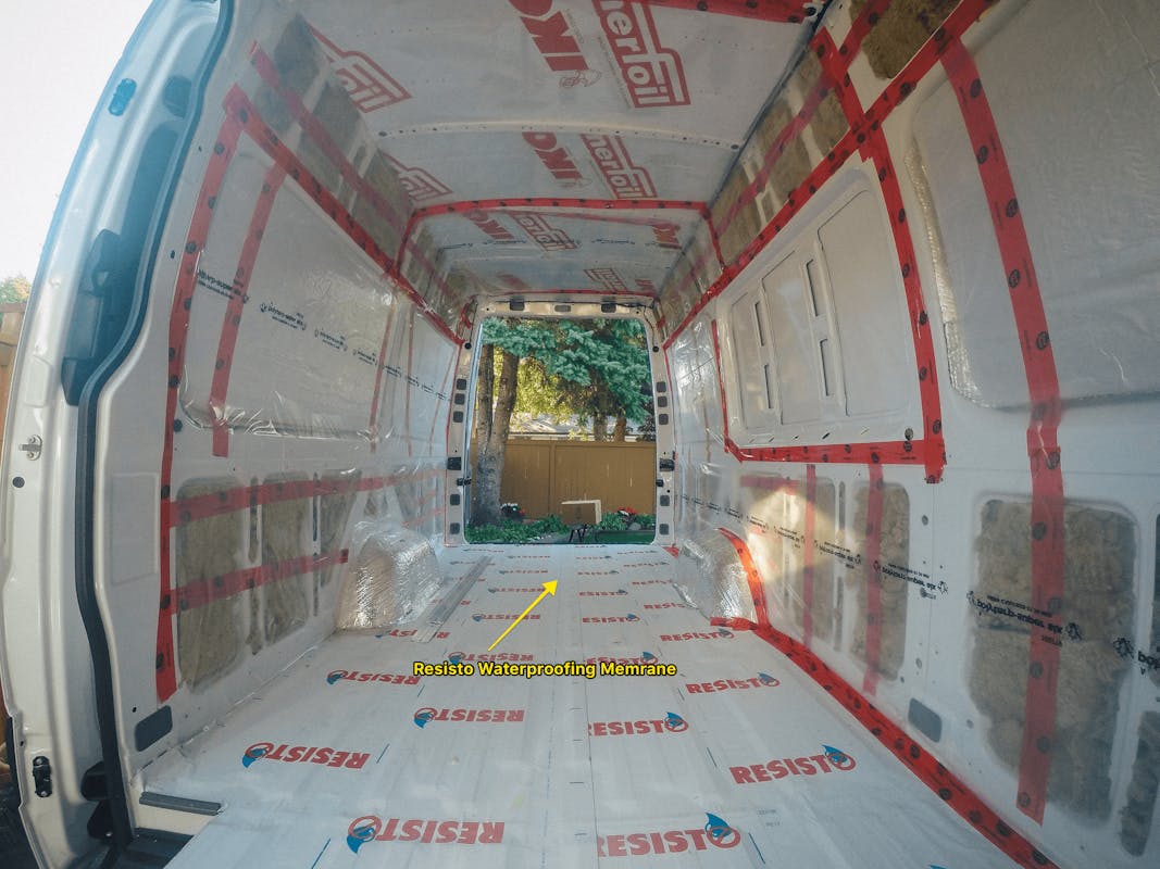 sprinter van insulation