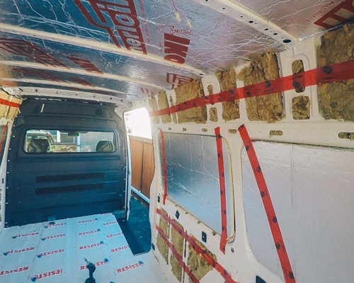'Insulation sprinter van insulation