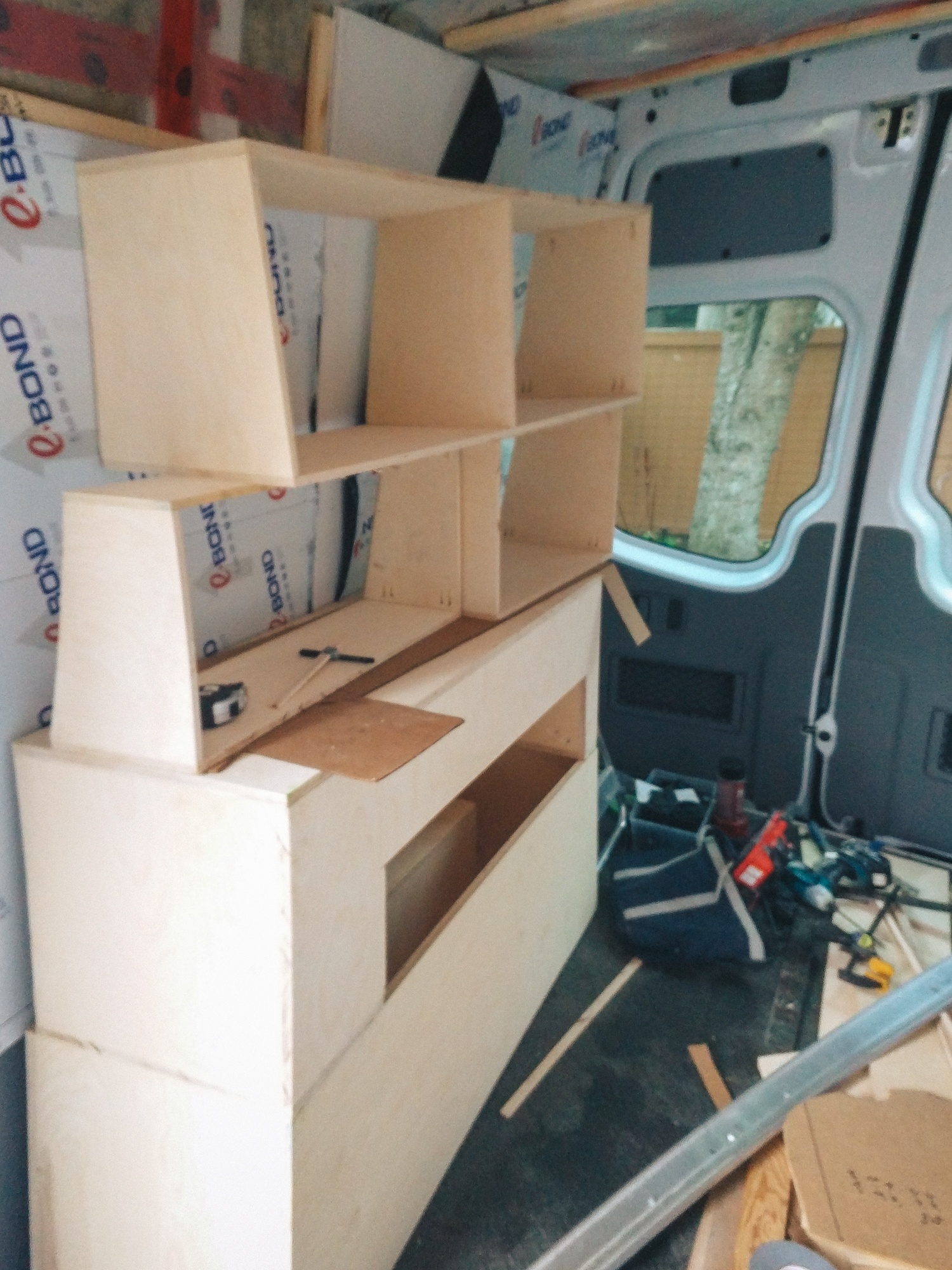 Van Build Full Budget Breakdown For Sprinter Van Build The Wanderful   Sprinter Van Cabinets 3 