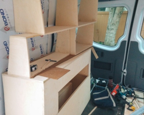 sprinter van cabinets