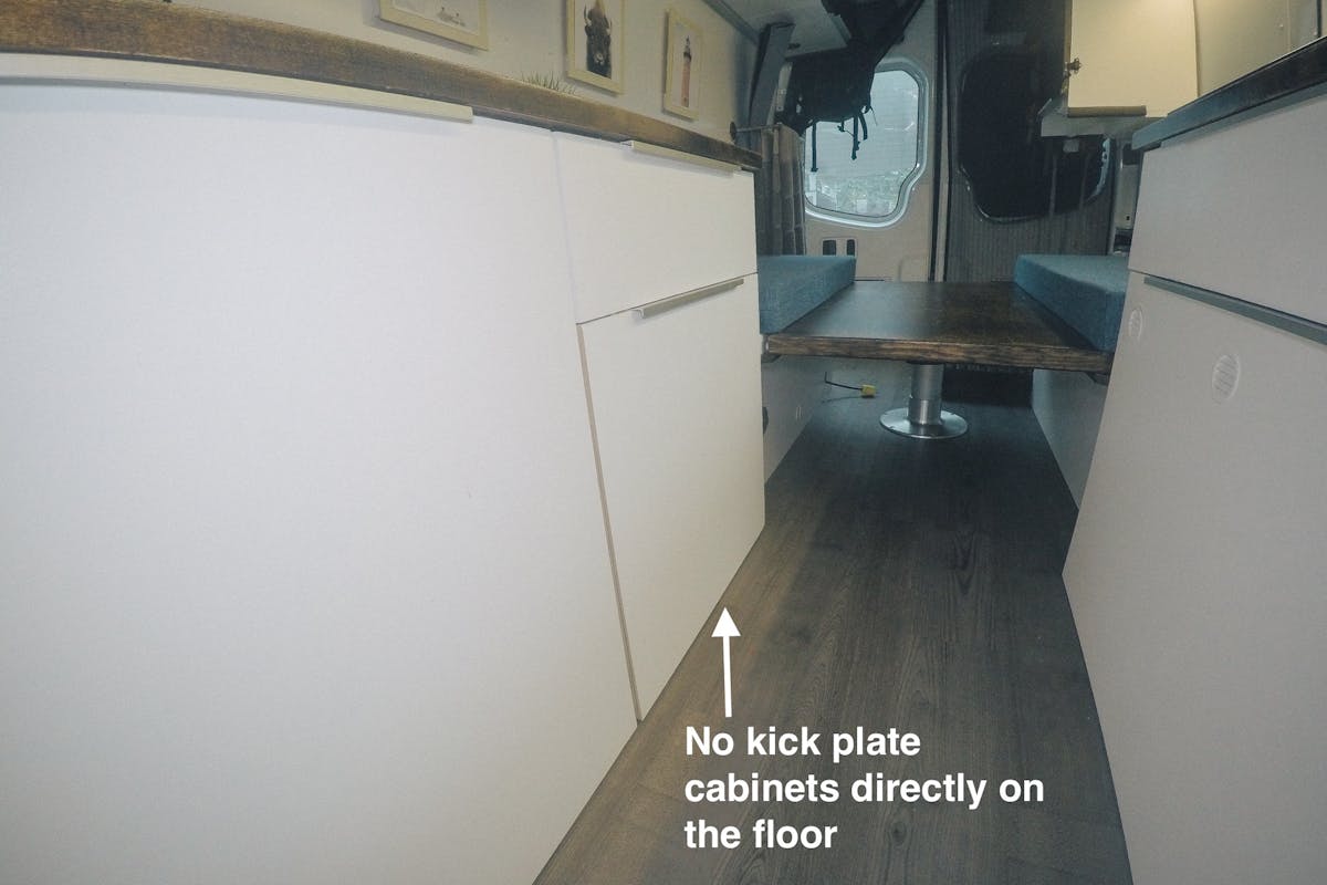 No Kickplate installed