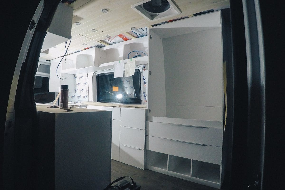 sprinter van cabinet