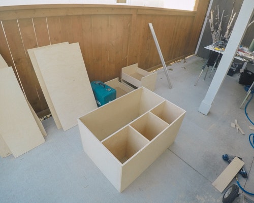 sprinter van cabinets