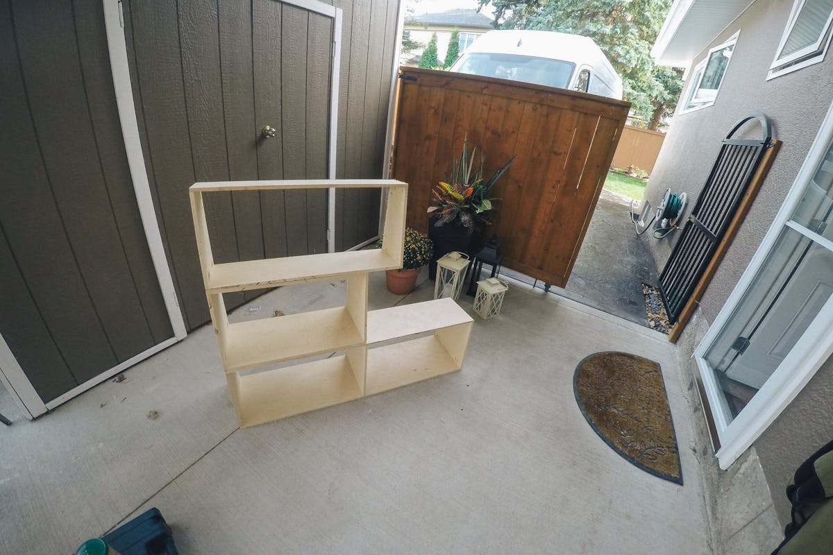 Building the cabinet boxes sprinter van cabinets