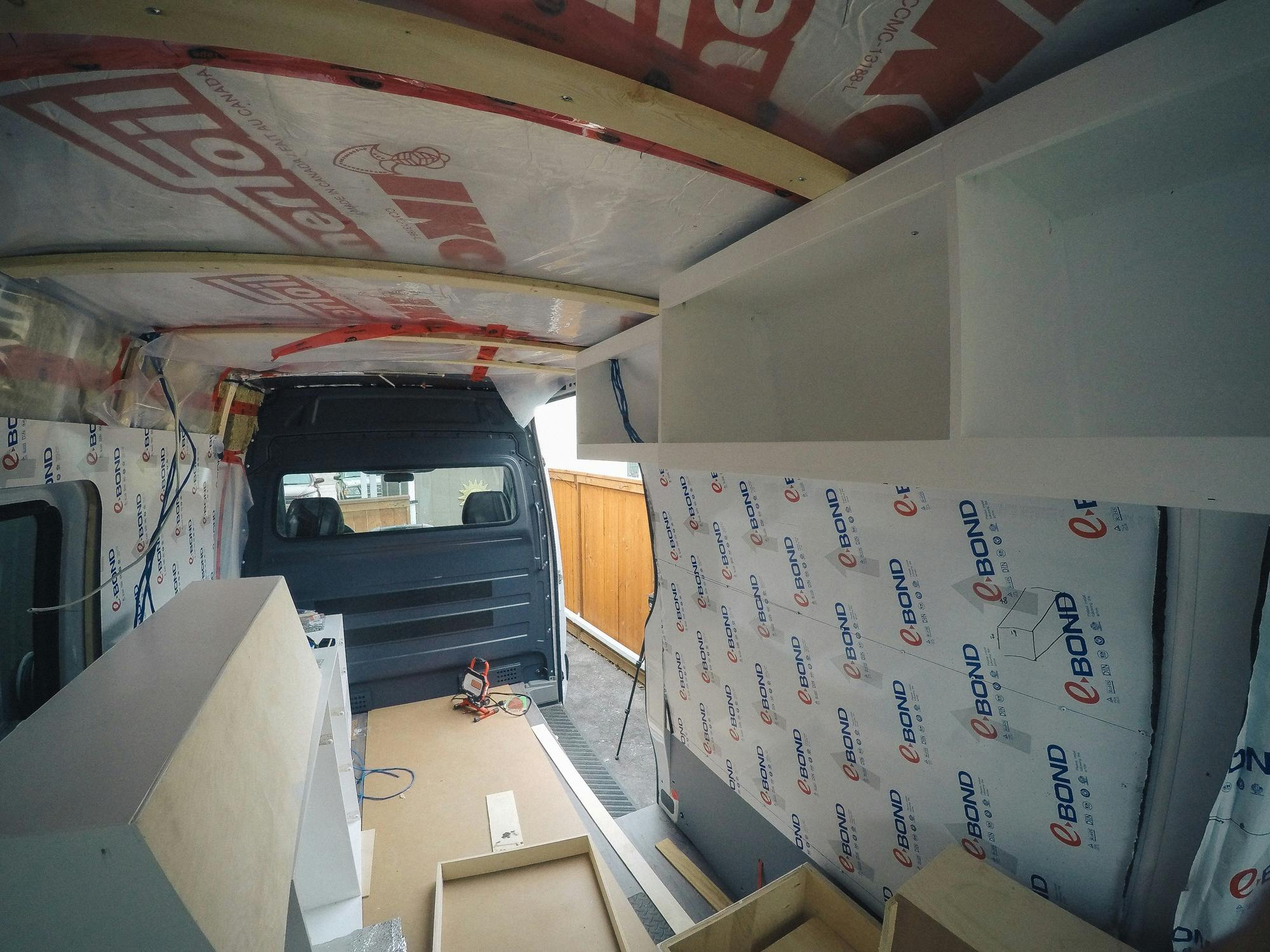 How I Installed Baltic Birch in My Sprinter Van (Free