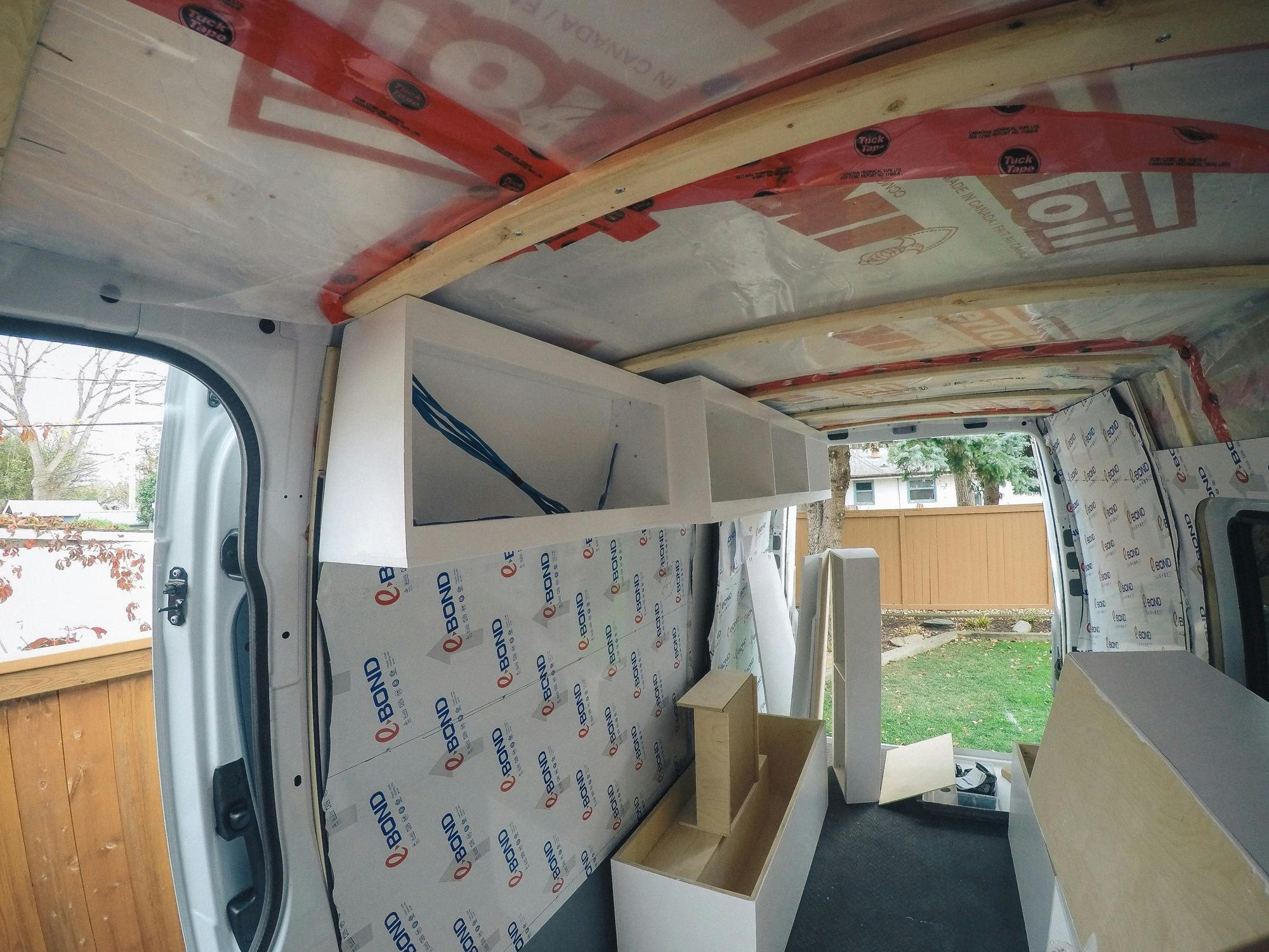 Installing the Walls & Ceiling in Your DIY Camper Van Conversion The
