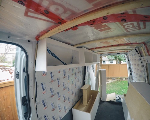 sprinter van cabinets