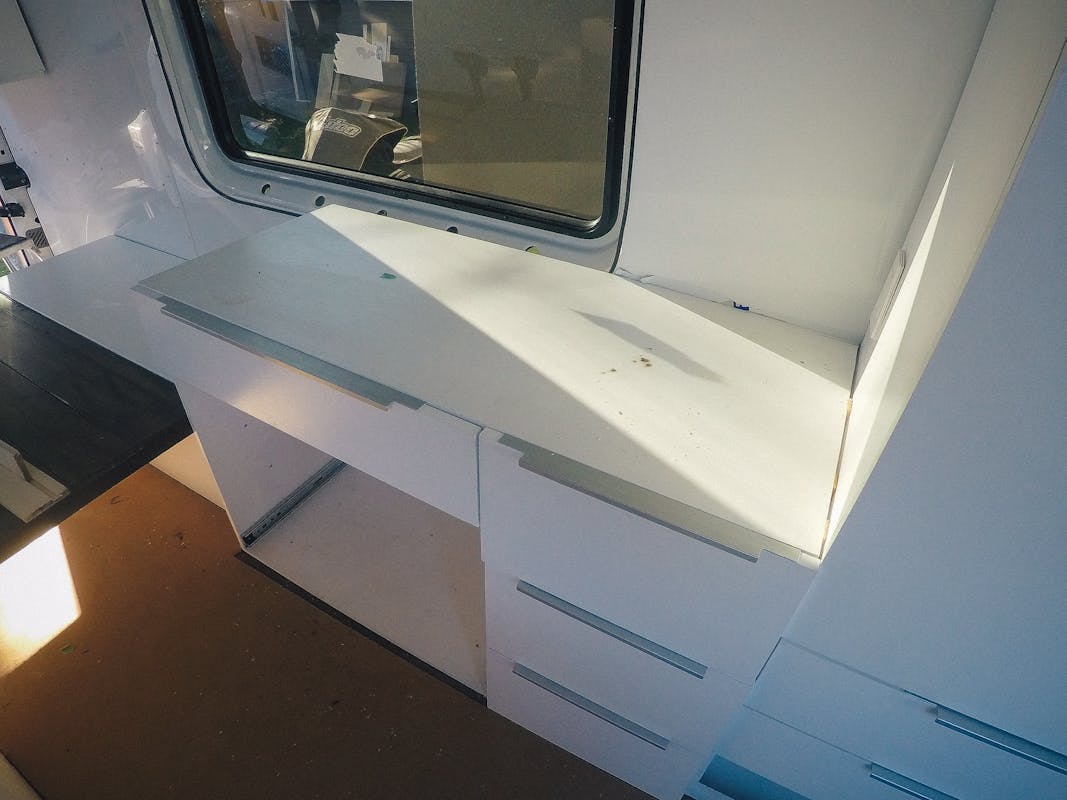 sprinter van counter