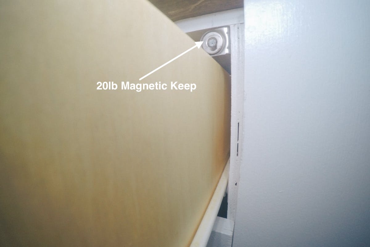 Drawer lock magents sprinter van drawer lock