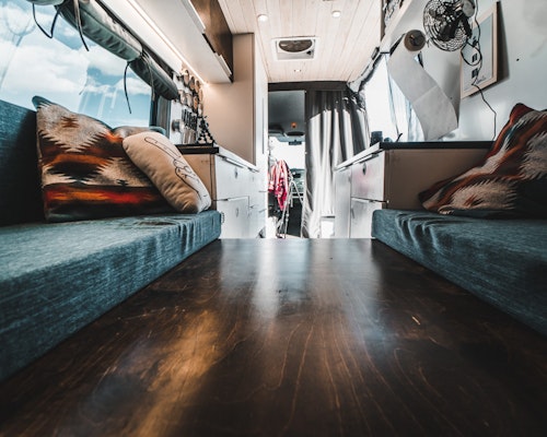 sprinter van interior