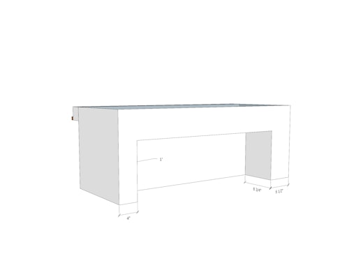 'Bench' sprinter van sketch