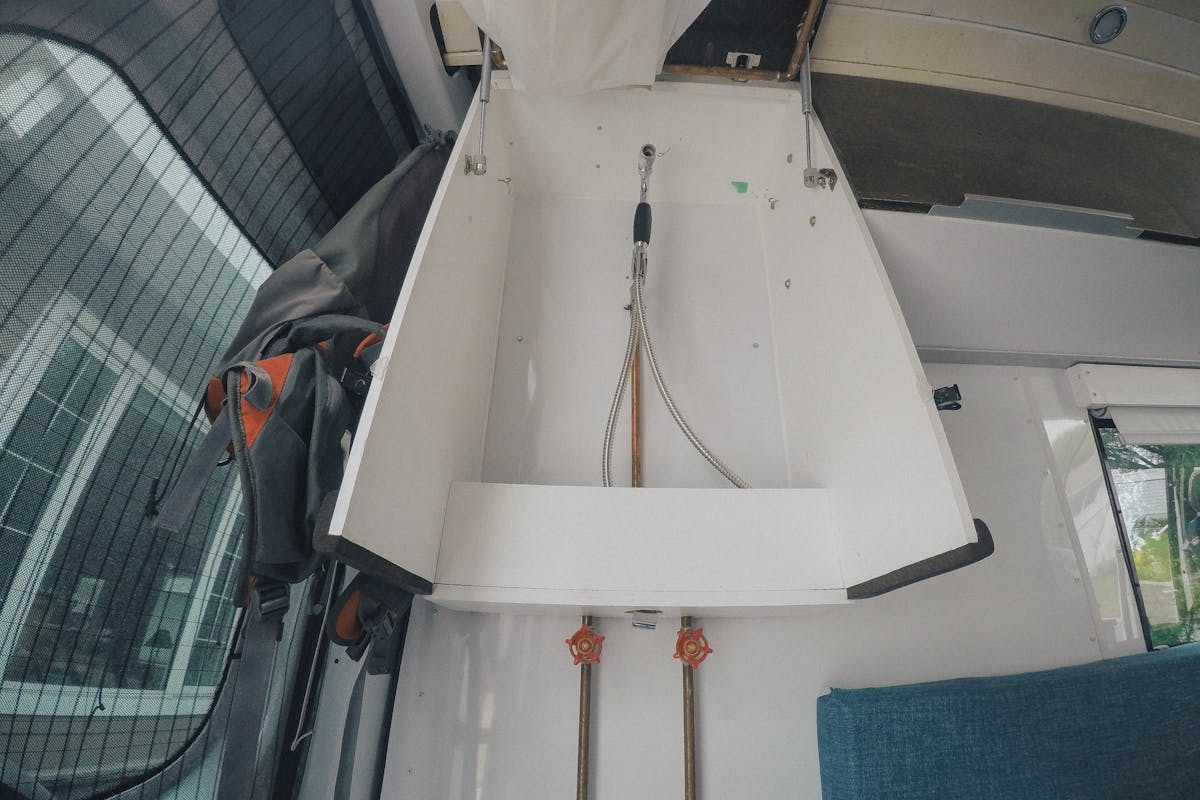 sprinter van shower