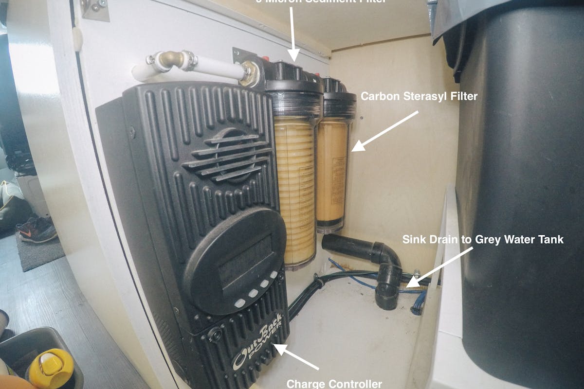 water filters sprinter van