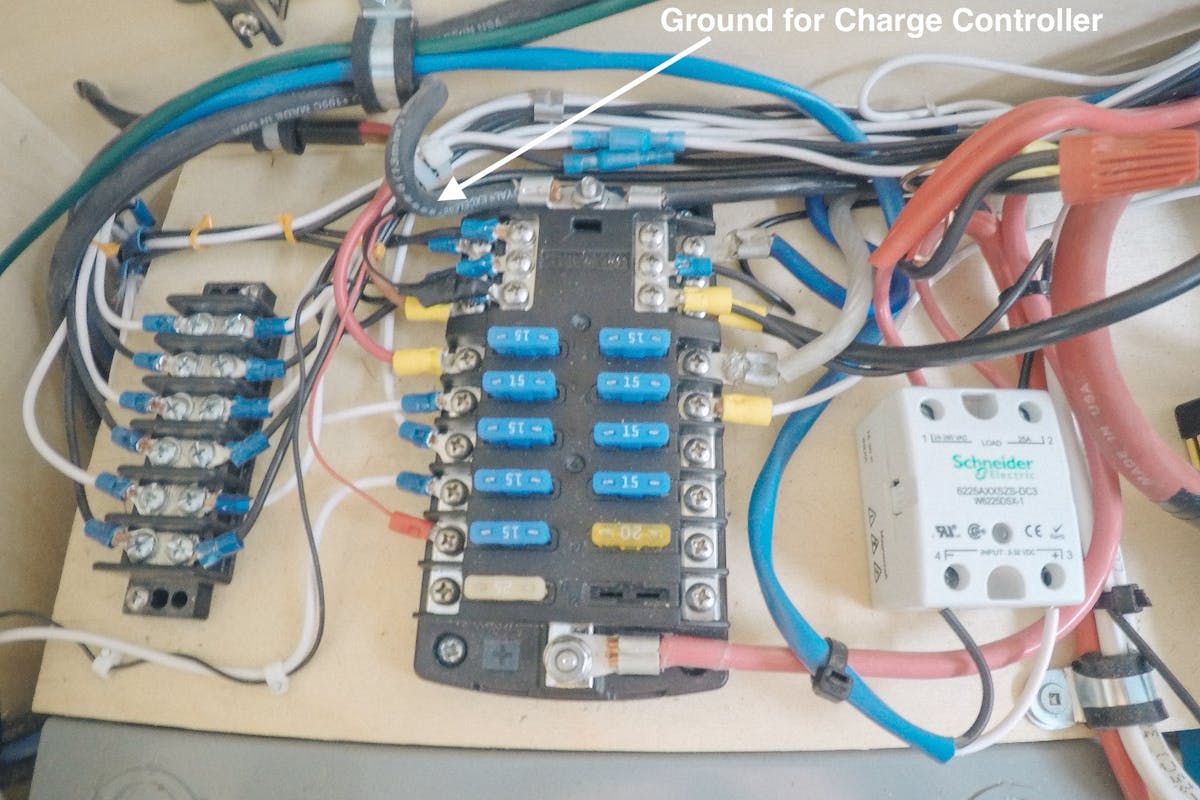 Blue Sea Fuse Panel sprinter van electrical