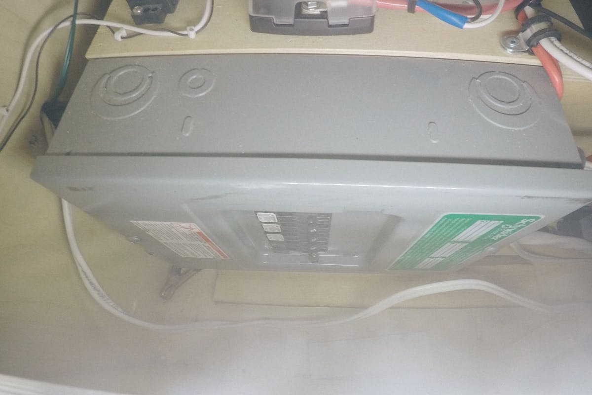 AC Breaker Box sprinter van electrical