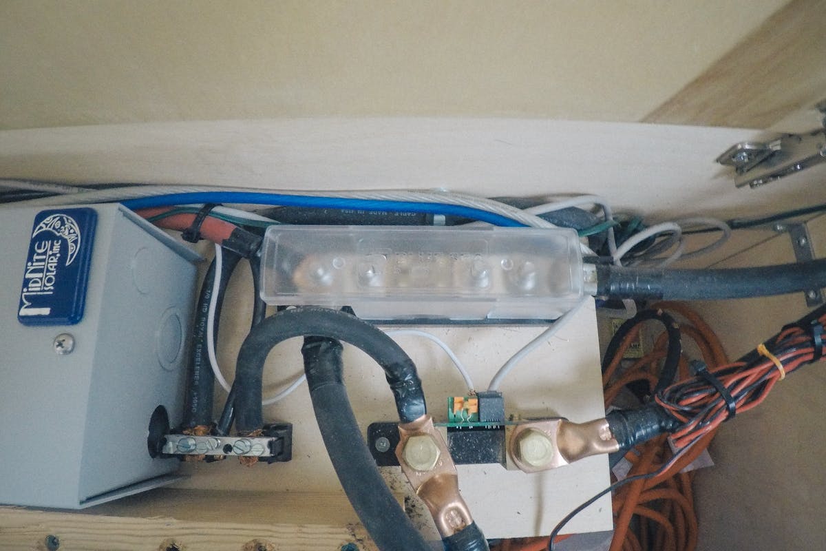 The ANL battery fuse sprinter van electrical