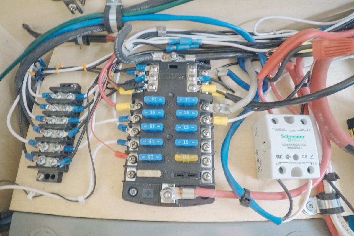 Blue Sea Fuse Panel sprinter van electrical