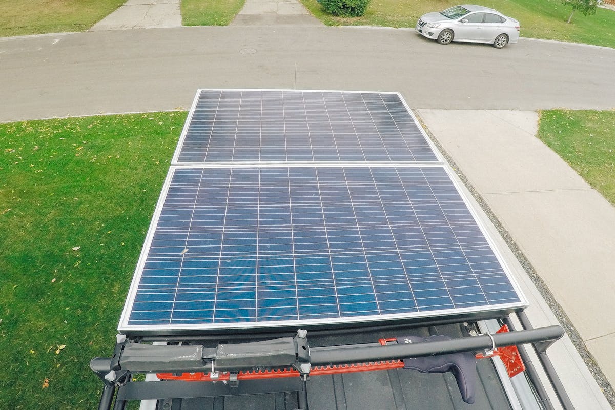 Solar Panel 260x2 W sprinter van solar panels