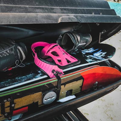 Inside of Thule Box