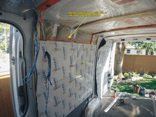 sprinter van wall panel