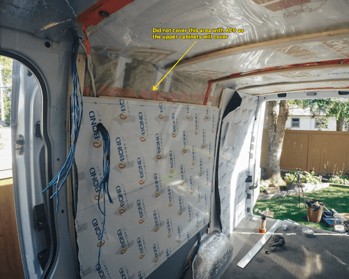 sprinter van wall panel