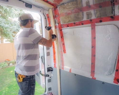 van straping