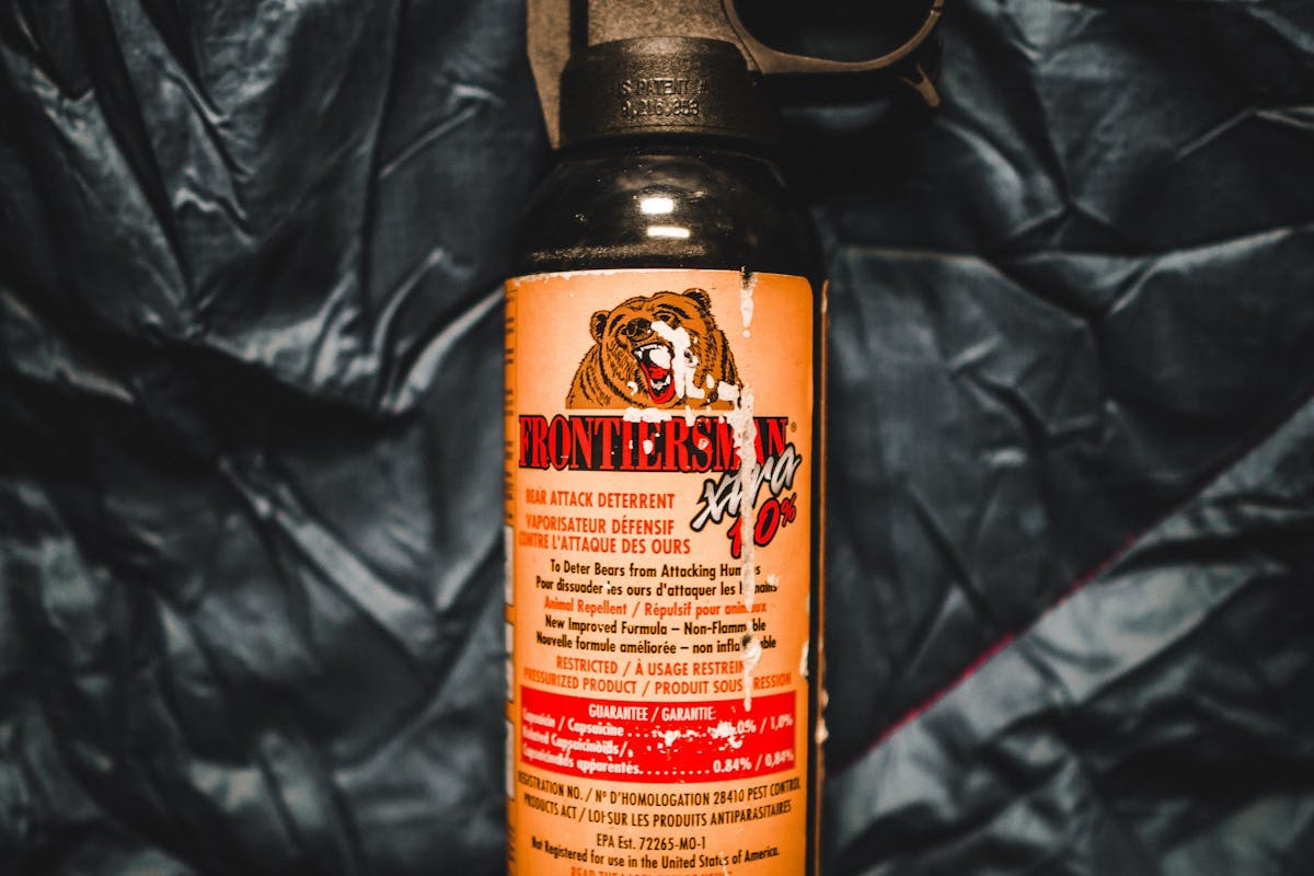 Bear spray