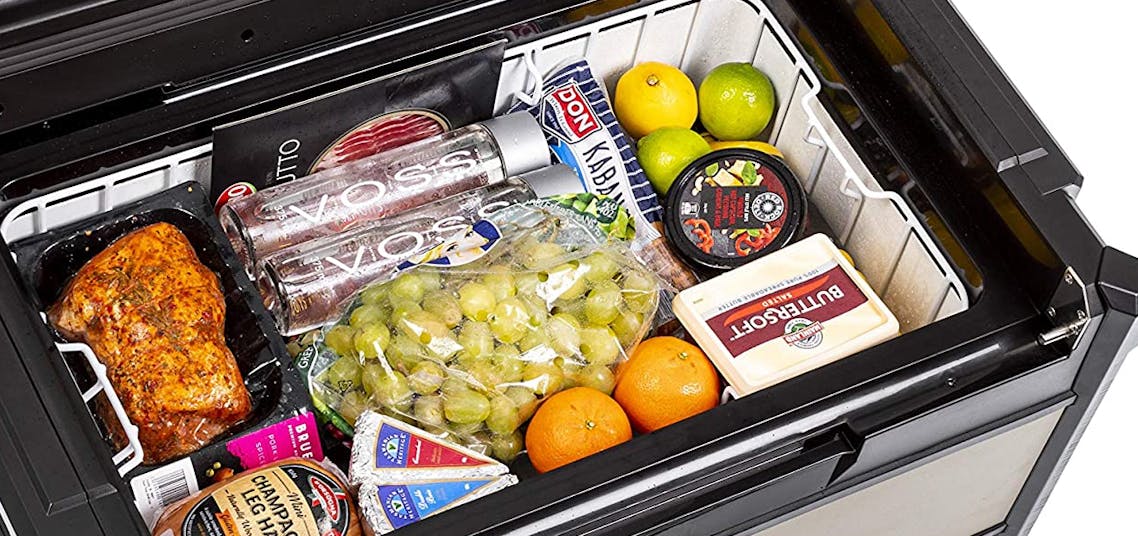 Rv full outlet size fridge