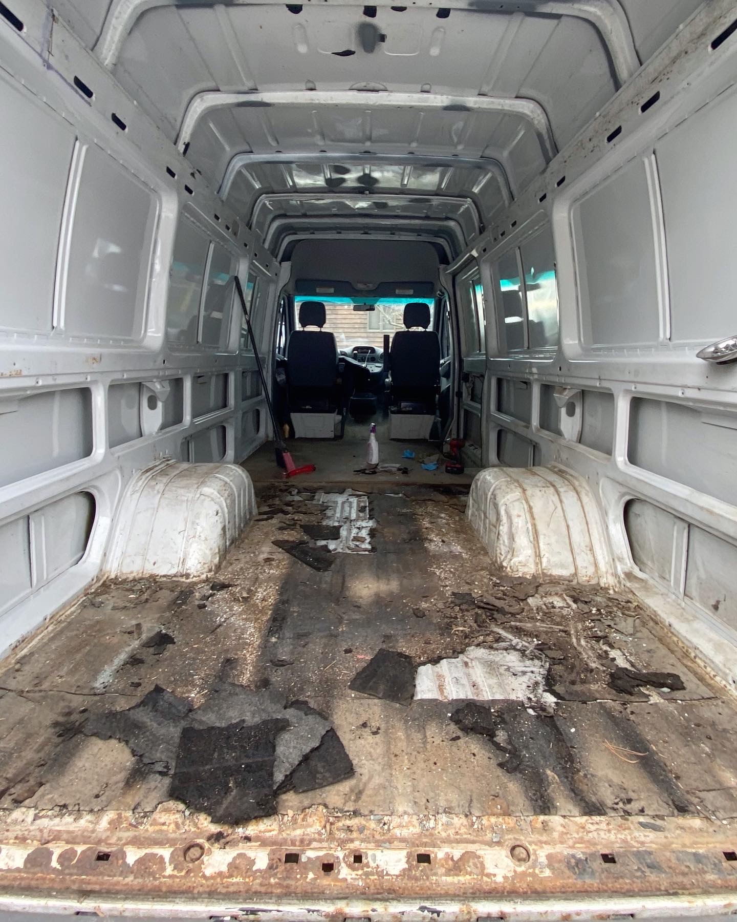 How to clean the inside sales of vans